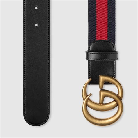 gucci web belt with g buckle - black - belts|gucci marmont belt reserved.